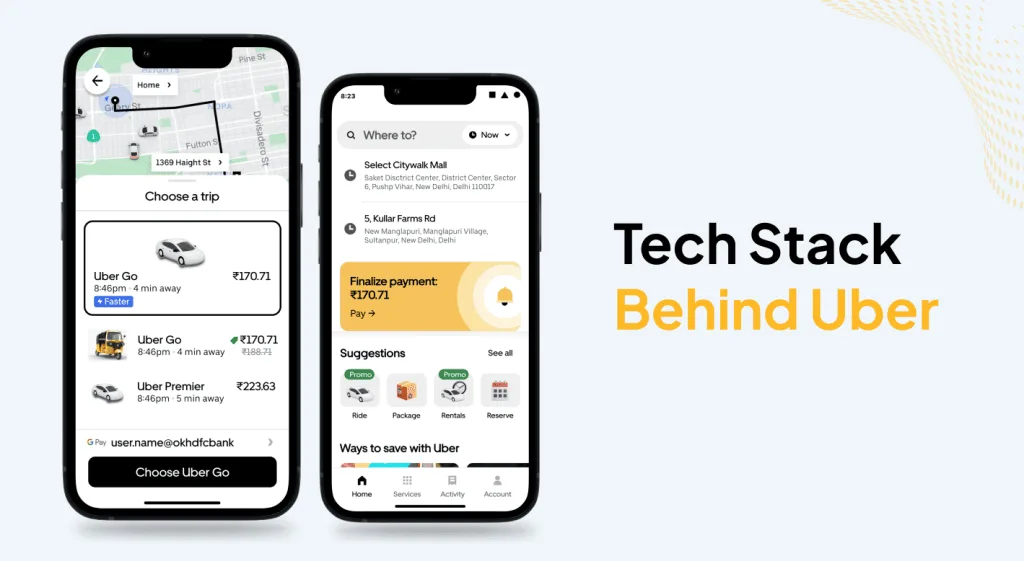 Build a Taxi Booking App Like Uber: Step-by-Step Guide 3 Stack Behind Uber